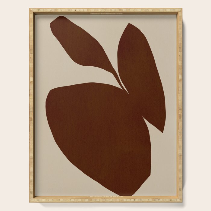 Abstract-botanical 19 Serving Tray Gallery Image 1