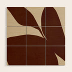Abstract-botanical 19 Wood Wall Art Gallery Image 1