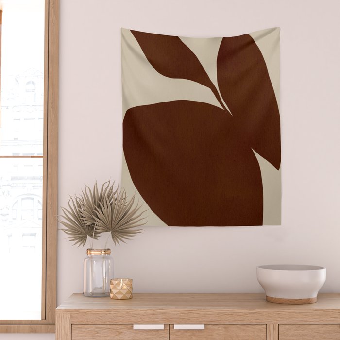 Abstract-botanical 19 Wall Tapestry Gallery Image 2