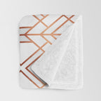 Copper Geo Throw Blanket Gallery Image 3
