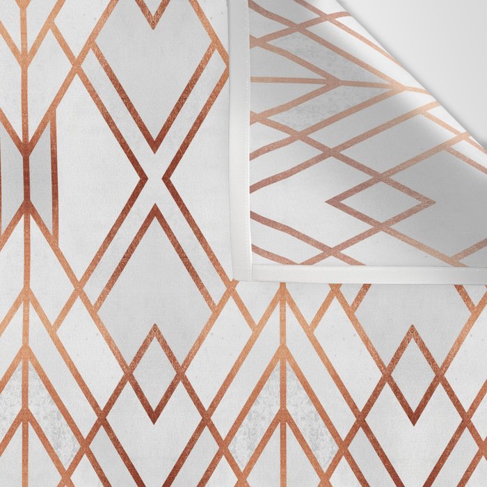 Copper Geo Wall Tapestry Gallery Image 3