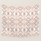 Copper Geo Wall Tapestry Gallery Image 4