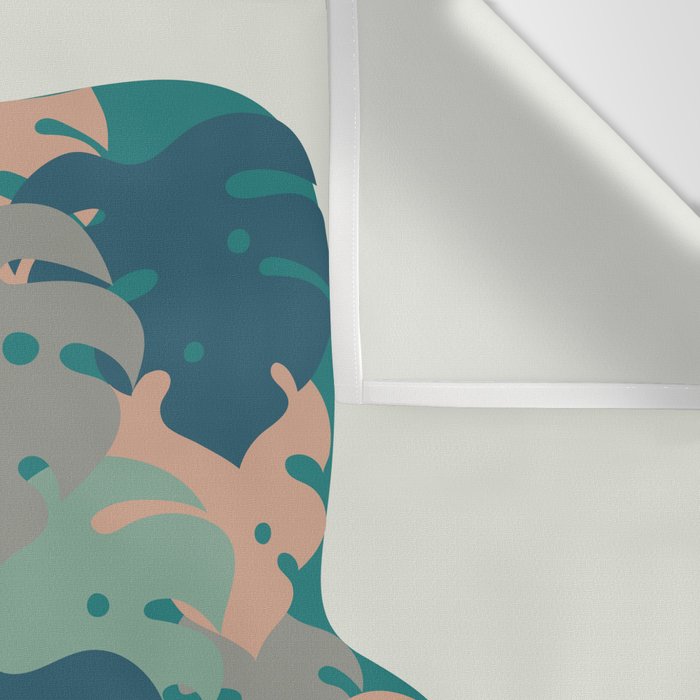 Cat and Plant 15 Wall Tapestry Gallery Image 3