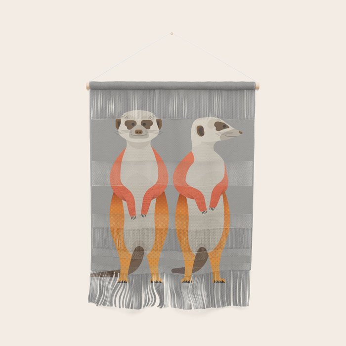 Whimsy Meerkats Wall Hanging Gallery Image 1