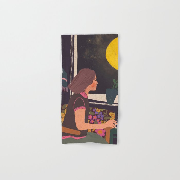 Full moon tea Towels Gallery Image 1