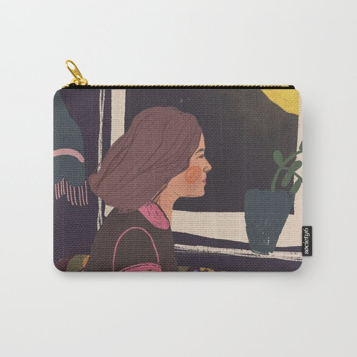 Full moon tea Carry All Pouch Gallery Image 1