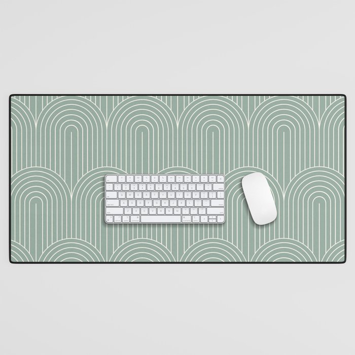 Art Deco Arch Pattern XXXII Desk Mat Gallery Image 1