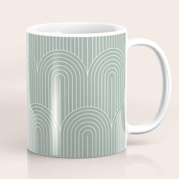 Art Deco Arch Pattern XXXII Coffee Mug Gallery Image 1