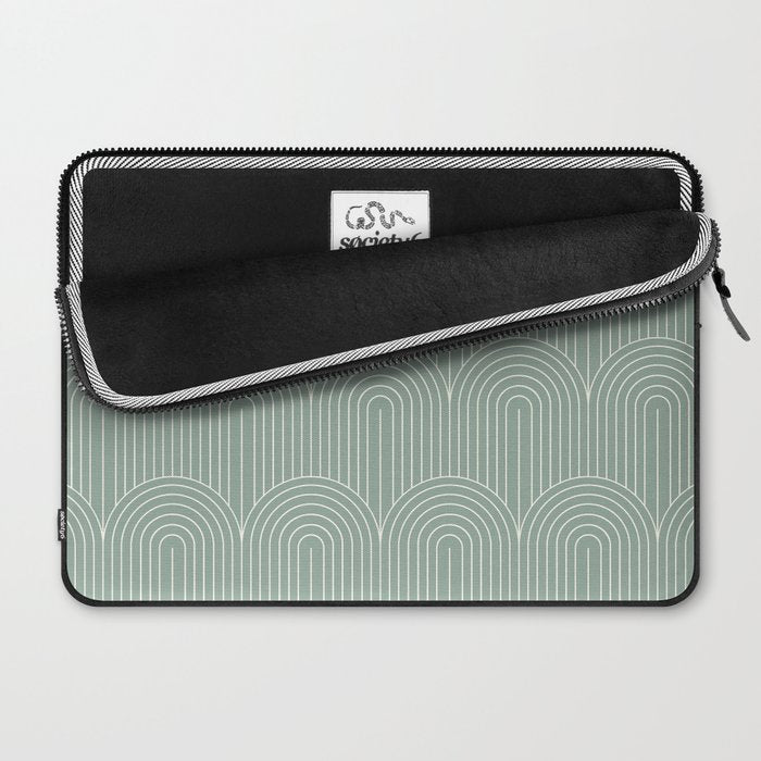 Art Deco Arch Pattern XXXII Laptop Sleeve Gallery Image 2
