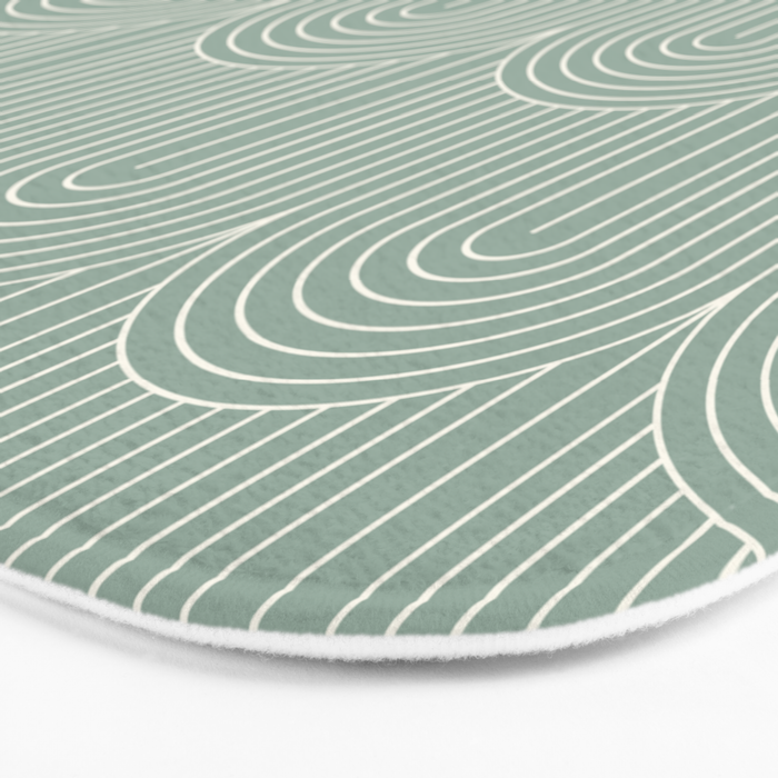 Art Deco Arch Pattern XXXII Bath Mat Gallery Image 3