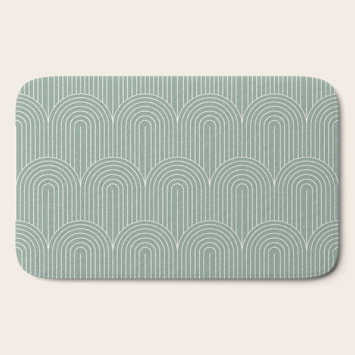 Art Deco Arch Pattern XXXII Bath Mat Gallery Image 2