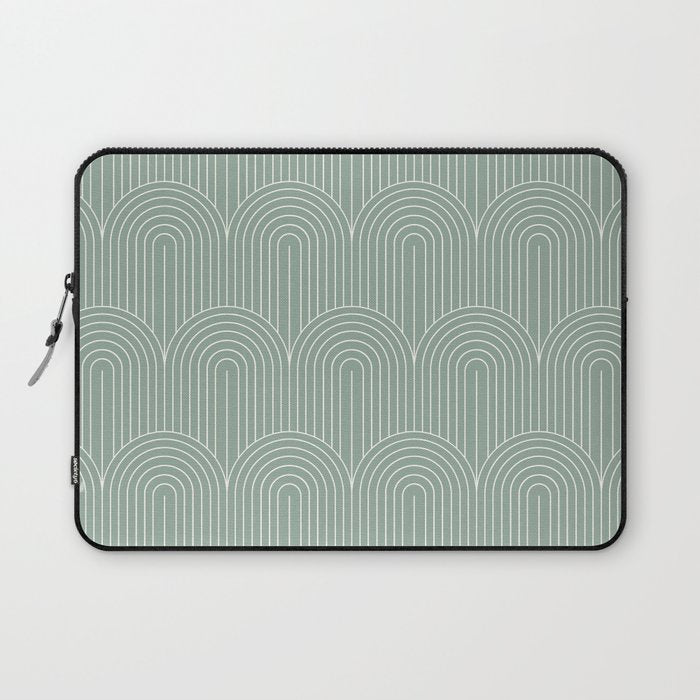 Art Deco Arch Pattern XXXII Laptop Sleeve Gallery Image 1