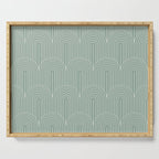 Art Deco Arch Pattern XXXII Serving Tray Gallery Image 1
