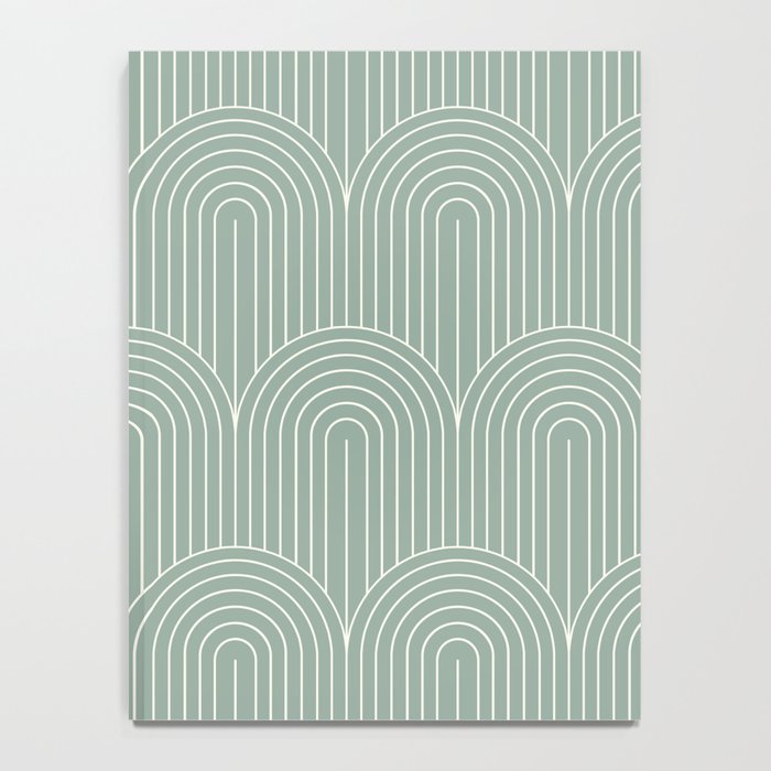 Art Deco Arch Pattern XXXII Notebook Gallery Image 4