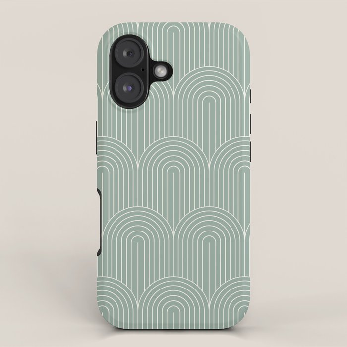 Art Deco Arch Pattern XXXII iPhone Case Gallery Image 1
