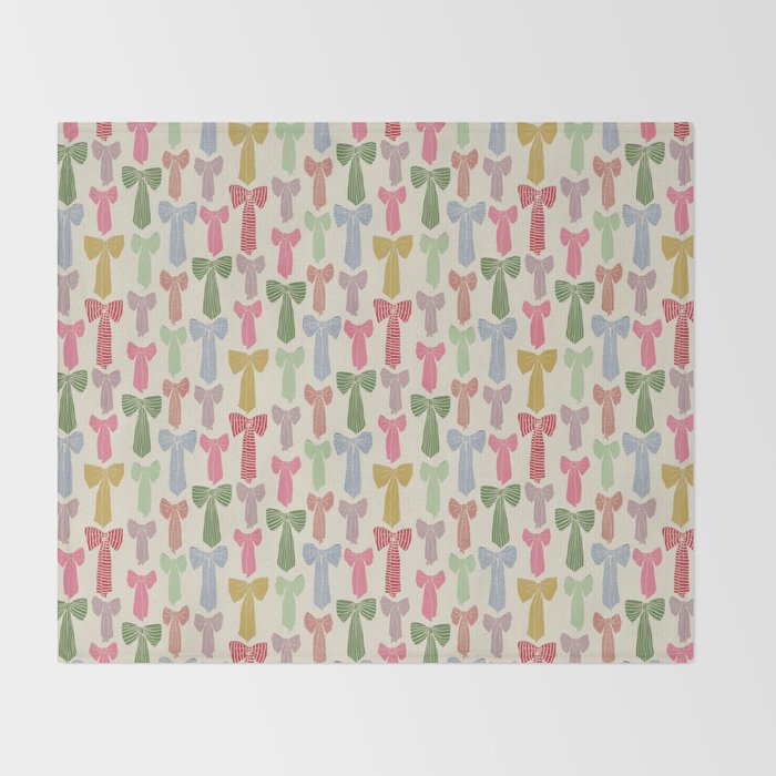 Bows on Bows Throw Blanket Gallery Image 2