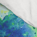 Caribbean Blues Abstract Comforter Gallery Image 4