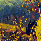 Franklin Carmichael Canadian artist Art Nouveau Post-Impressionism October Gold Coffee Mug Gallery Image 2