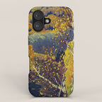 Franklin Carmichael Canadian artist Art Nouveau Post-Impressionism October Gold iPhone Case Gallery Image 1