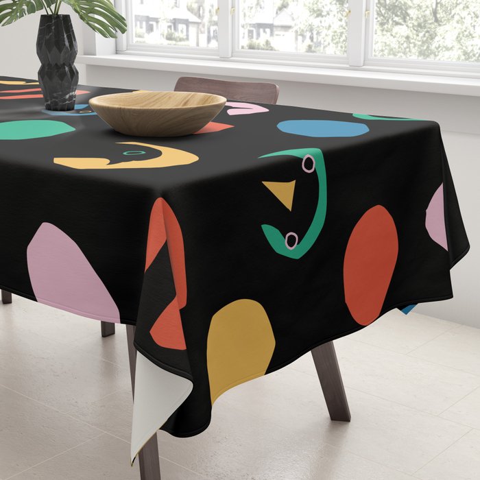 Pigeon Holed Pattern Tablecloth Gallery Image 3