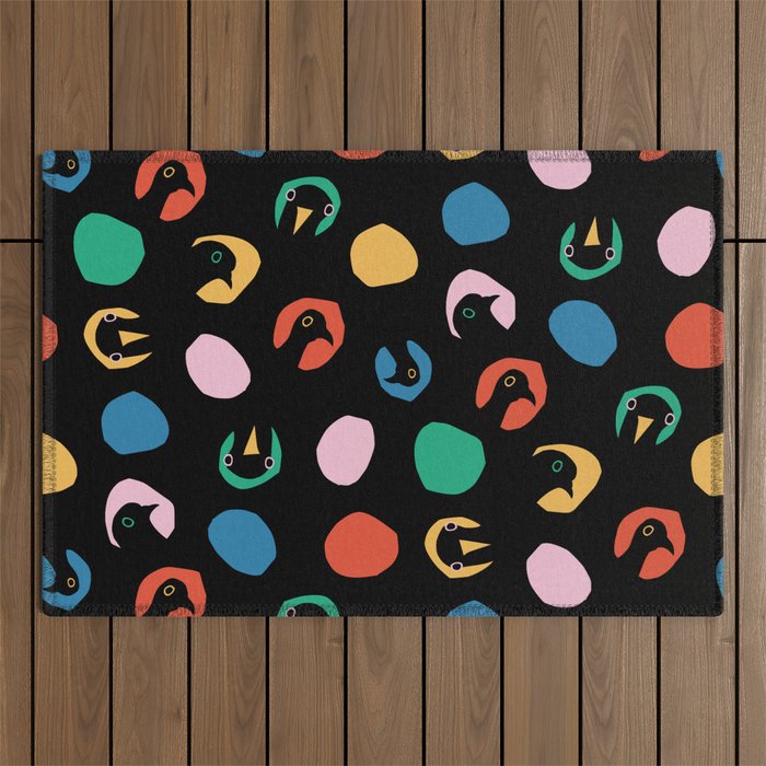 Pigeon Holed Pattern Outdoor Rug Gallery Image 1