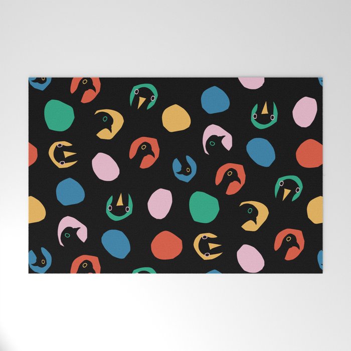Pigeon Holed Pattern Welcome Mat Gallery Image 1