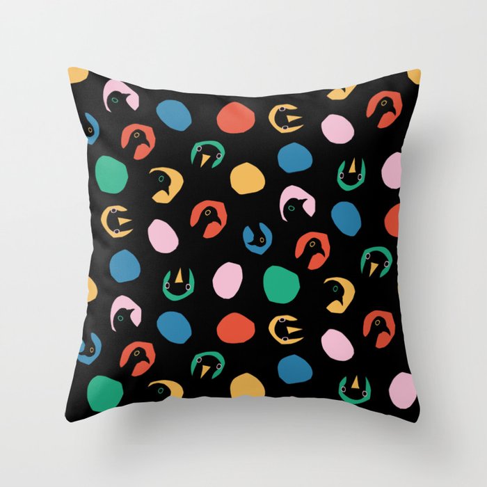 Pigeon Holed Pattern Throw Pillow Gallery Image 6