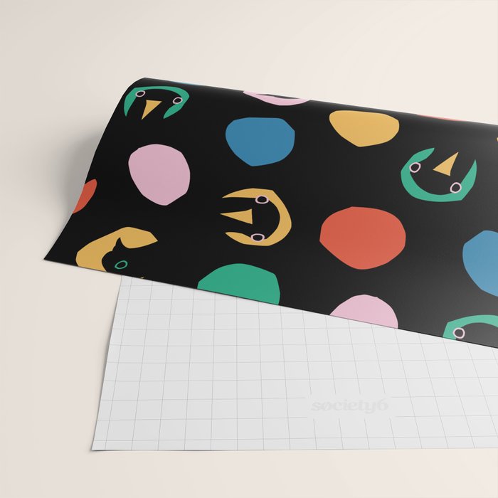 Pigeon Holed Pattern Wrapping Paper Gallery Image 2