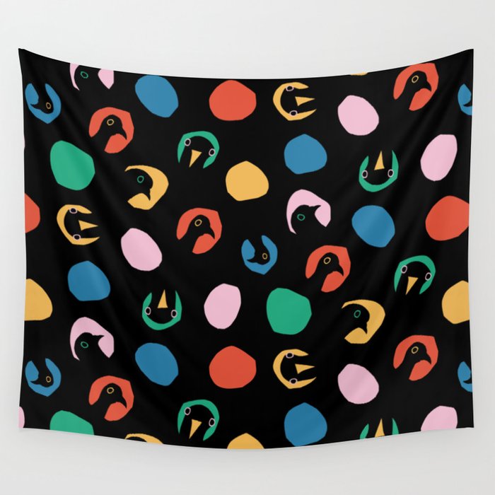 Pigeon Holed Pattern Wall Tapestry Gallery Image 4