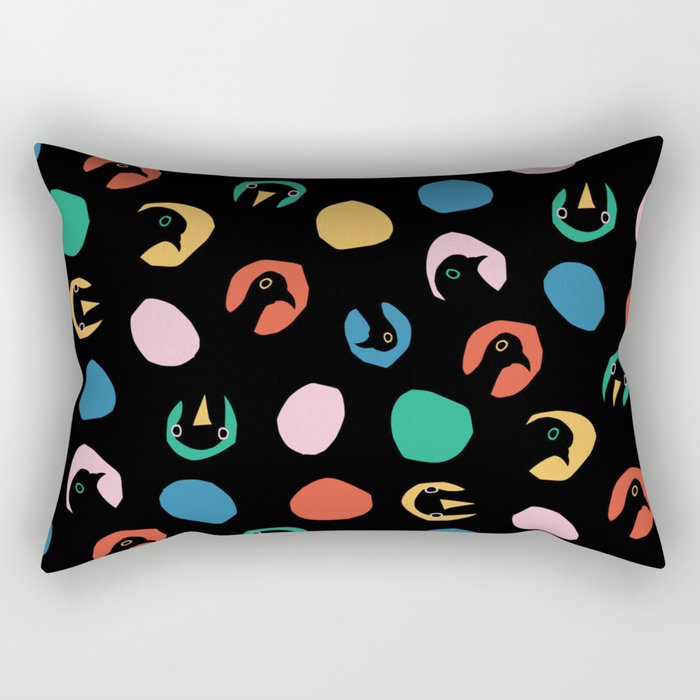 Pigeon Holed Pattern Rectangular Pillow Gallery Image 2