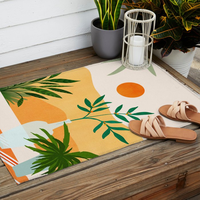 California Sunset Views Outdoor Rug Gallery Image 2
