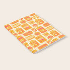 Vagabondâs Cupboard - marigold and pink Notebook Gallery Image 2