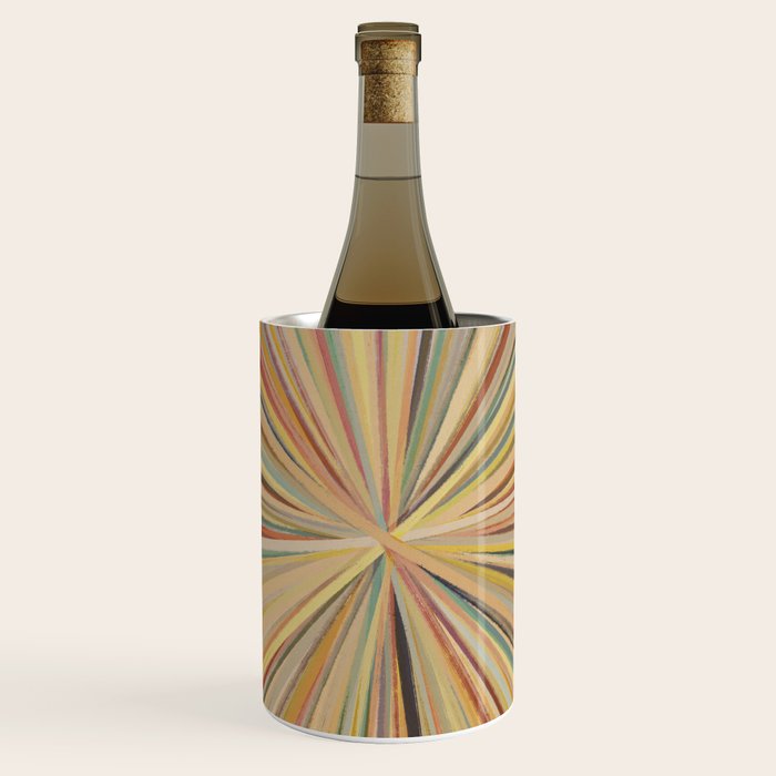 Abstract Pastel Bloom Wine Chiller Gallery Image 1