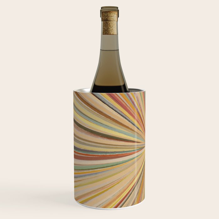 Abstract Pastel Bloom Wine Chiller Gallery Image 2