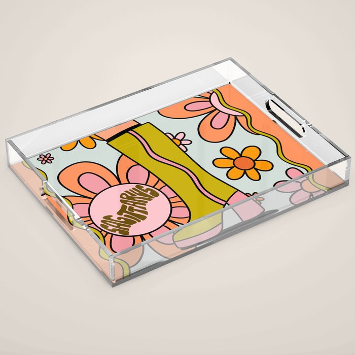 Sagittarius Groovy Boot Acrylic Tray Gallery Image 1