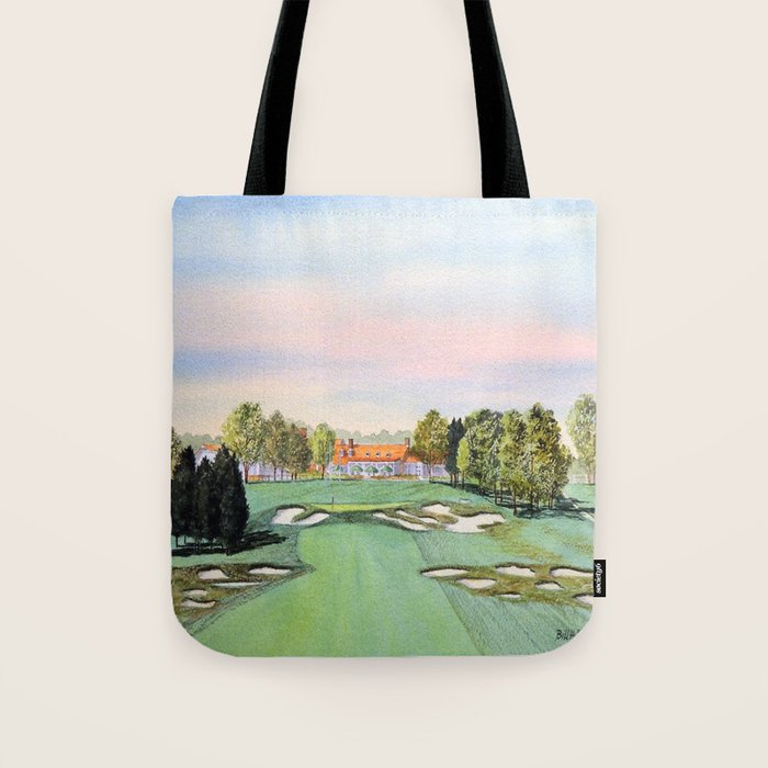 Bethpage State Park Golf Course Tote Bag Gallery Image 1