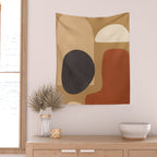 Abstract Minimal Art 1 Wall Tapestry Gallery Image 2