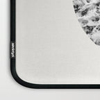 Ocean Yin Yang - Landscape Art Print, Black and White Photography  Laptop Sleeve Gallery Image 3