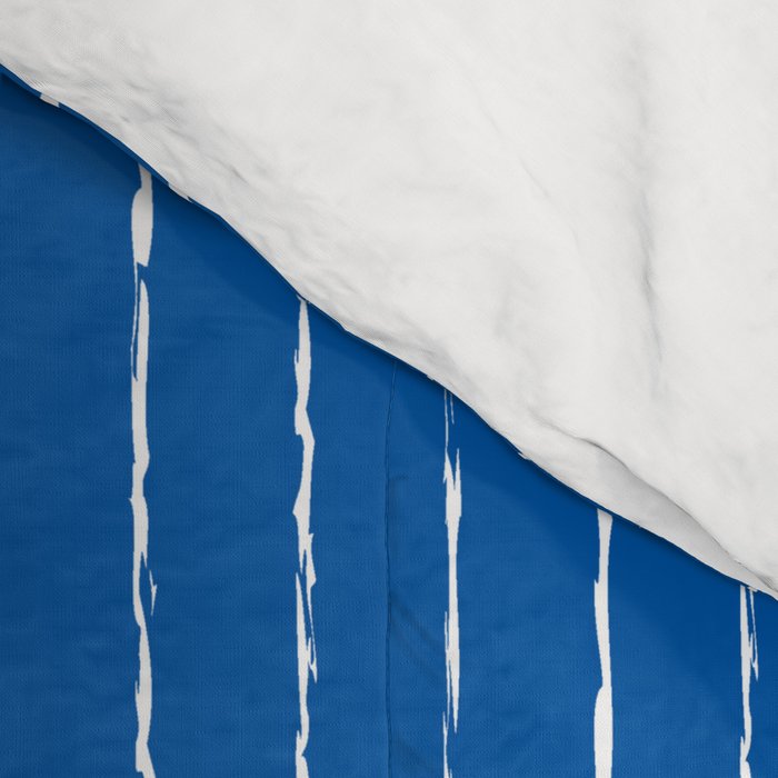 Lines III (Sapphire Blue) Comforter Gallery Image 4
