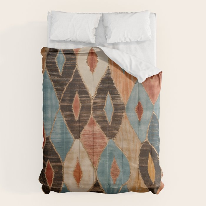 Rustic Shabby Moroccan Weave Comforter Gallery Image 6