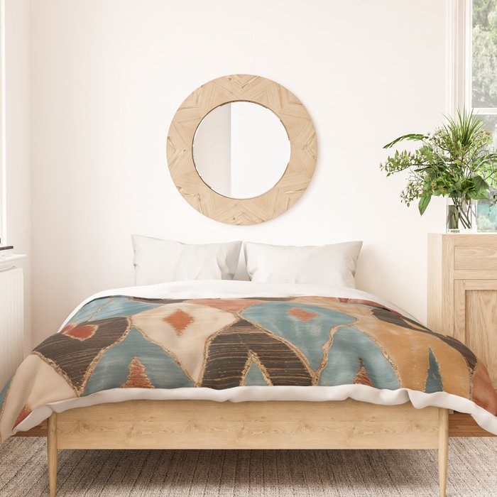 Rustic Shabby Moroccan Weave Duvet Cover Gallery Image 3