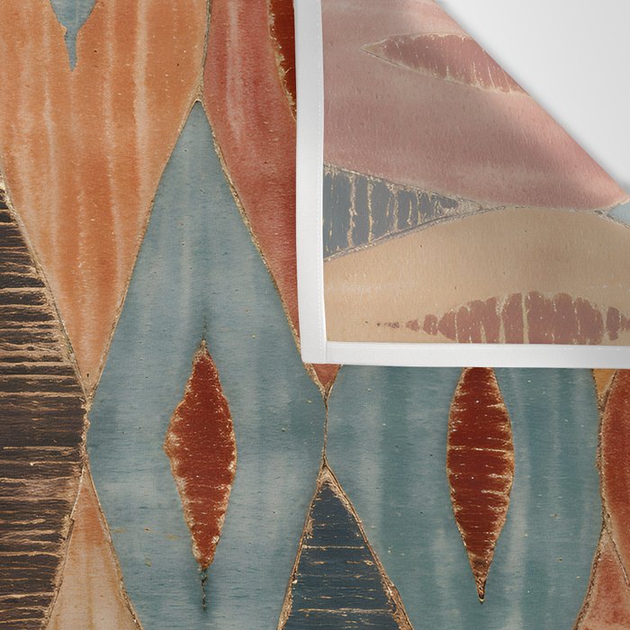 Rustic Shabby Moroccan Weave Wall Tapestry Gallery Image 3