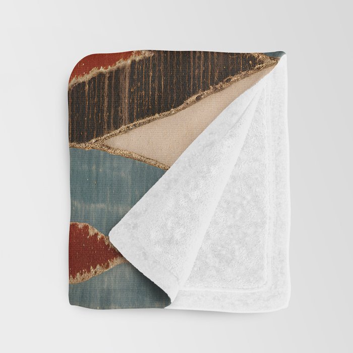 Rustic Shabby Moroccan Weave Throw Blanket Gallery Image 3