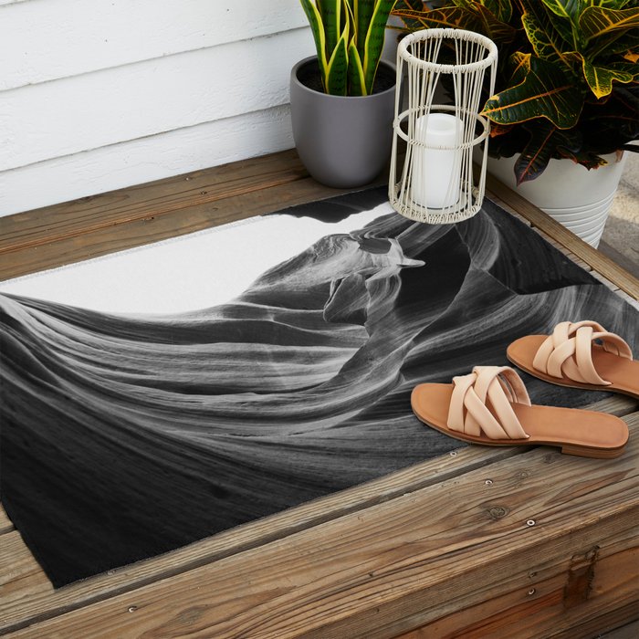 ANTELOPE CANYON VIII / arizona desert Outdoor Rug Gallery Image 2