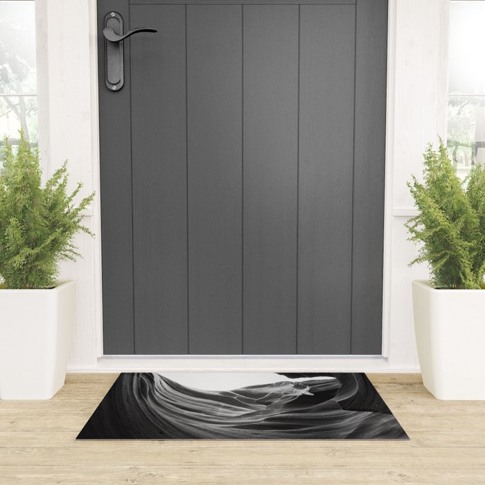 ANTELOPE CANYON VIII / arizona desert Welcome Mat Gallery Image 3