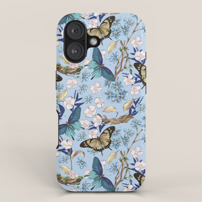 Springtime Flutter Bliss iPhone Case Gallery Image 1