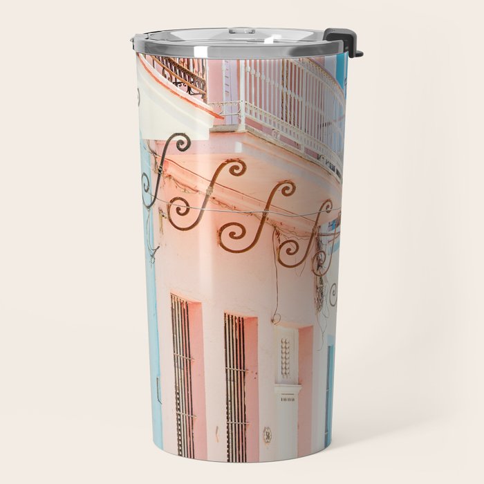 Caribbean Color - Havana Cuba Travel Photography Travel Mug Gallery Image 2
