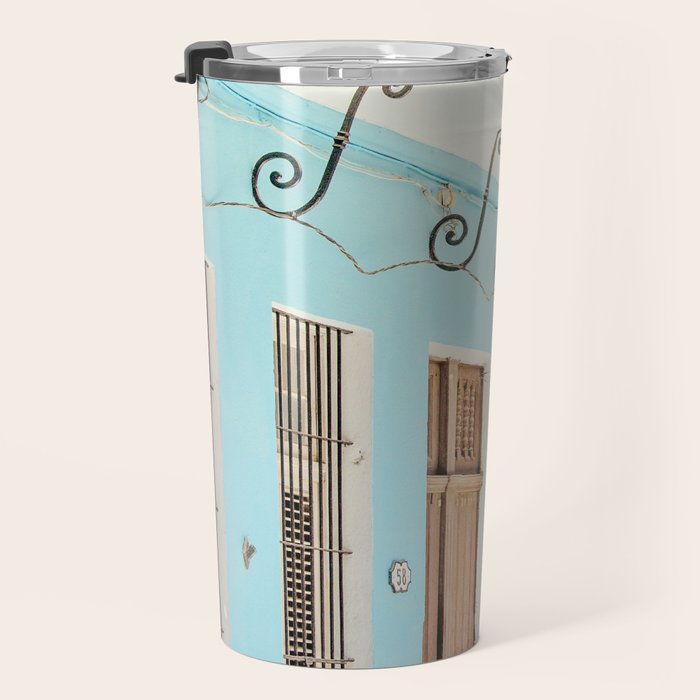 Caribbean Color - Havana Cuba Travel Photography Travel Mug Gallery Image 3