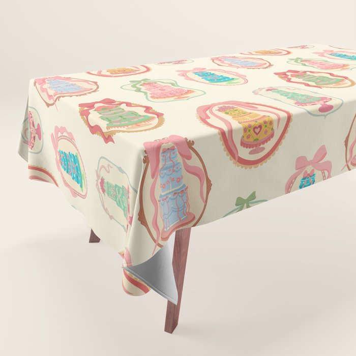 Rococo Cakes Tablecloth Gallery Image 1