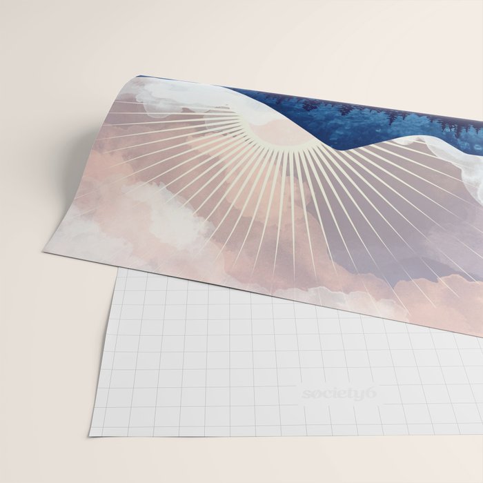 Ocean Sunrise Wrapping Paper Gallery Image 2